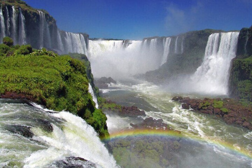 Brazilian Falls tour with Macuco boat and Parque das Aves