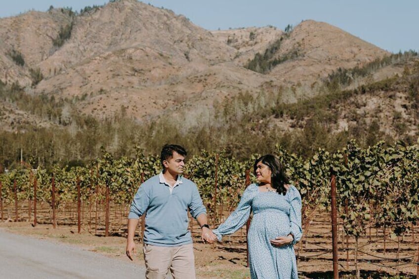 Private Professional Vacation Photoshoot in Napa