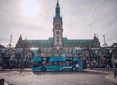 Hamburg: Linje F Hop-On Hop-Off Bus City Tour