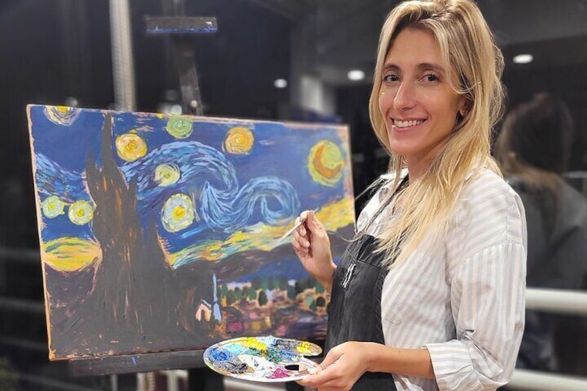 Painting my Own Starry Night