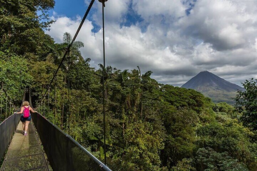Bridges and volcano