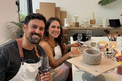 Wine & Pottery Class For Beginners in Buenos Aires Argentina