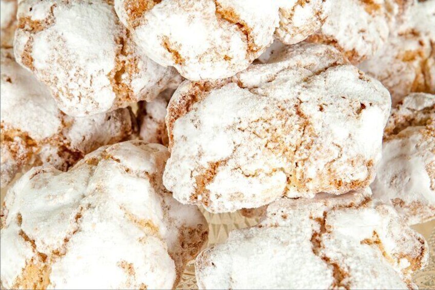 Course of Arancini and Almond Paste in Catania