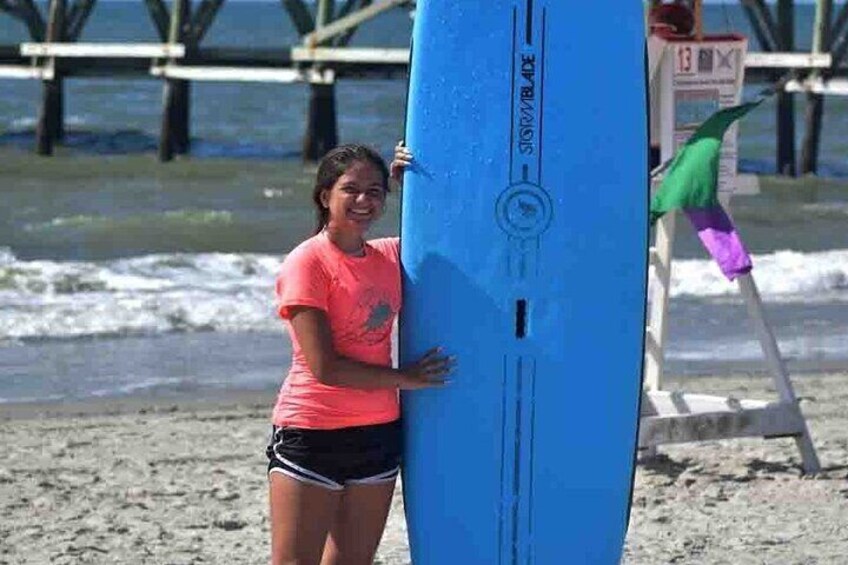 Private Group Surf Lessons in Myrtle Beach