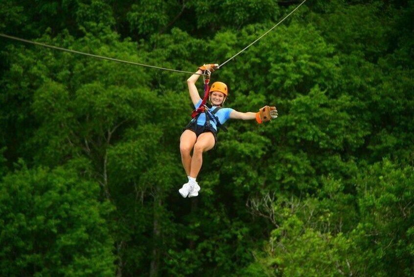 Jaco Beach Zip Line with Tarzan Swing and Truck Ride