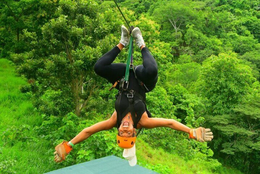 Jaco Beach Zip Line with Tarzan Swing and Truck Ride