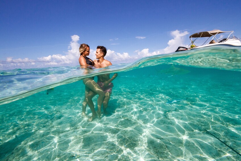 Show item 2 of 10. Bora Bora Lagoon Snorkeling Tour with Shark & Stingray