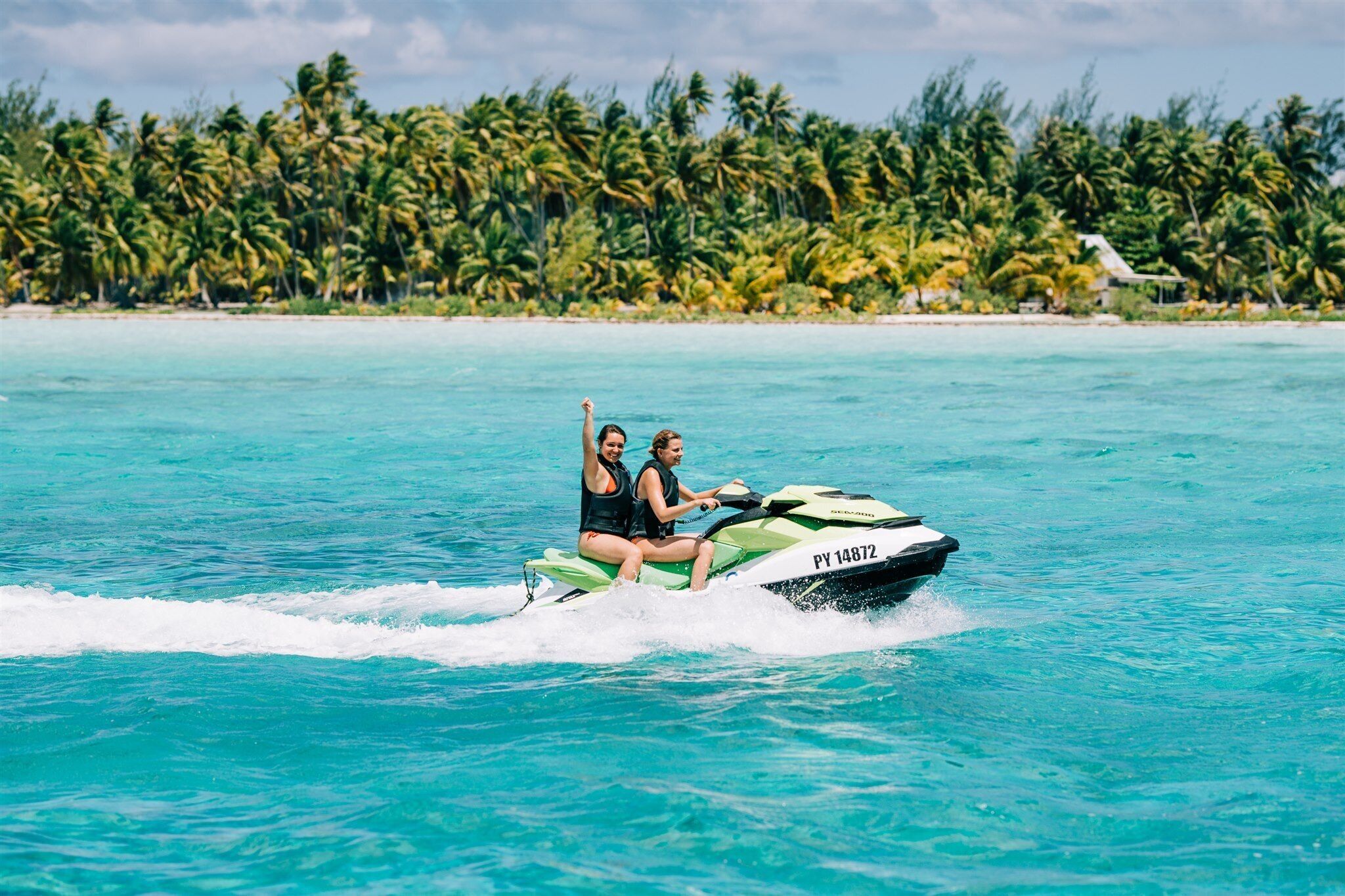 Guided Bora Bora Jet Ski Adventure