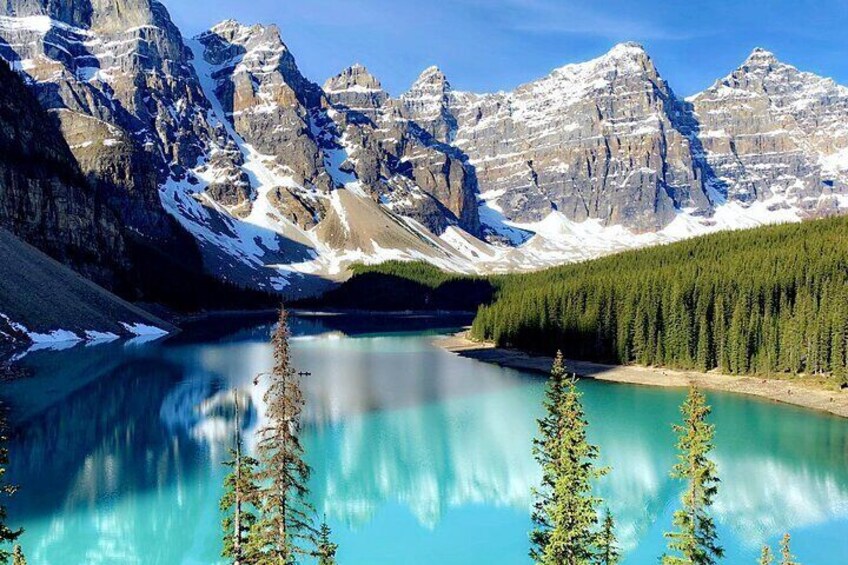 5 Days Canadian Rocky Banff and Jasper Tour from Vancouver