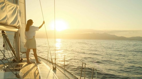 Heraklion: Privater Segeltörn bei Sonnenuntergang zur Insel Dia