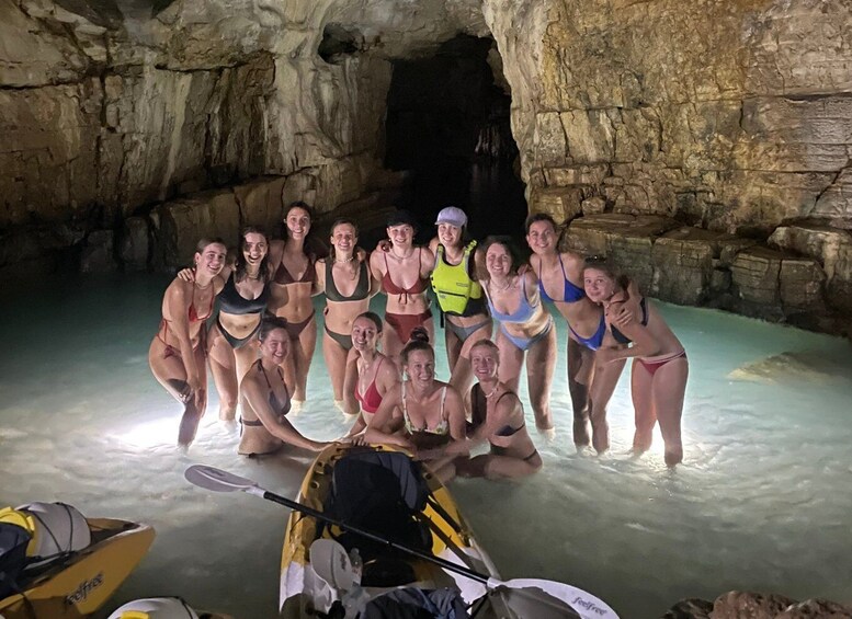 Picture 2 for Activity Pula: Sea Cave Kayak Tour with Snorkeling and Swimming