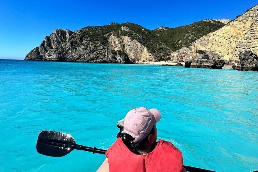 Small Group Kayak tour to Arrábida beaches - All inclusive