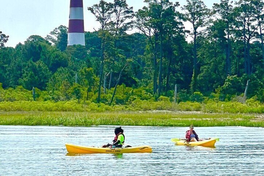 Kayak Tour around Chincoteague and Assateague Islands