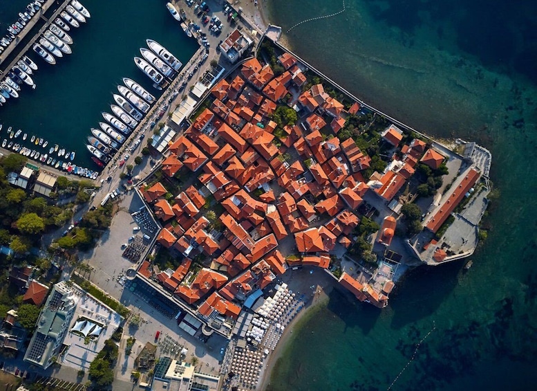 From Kotor or Tivat: Private Budva and Sveti Stefan Tour