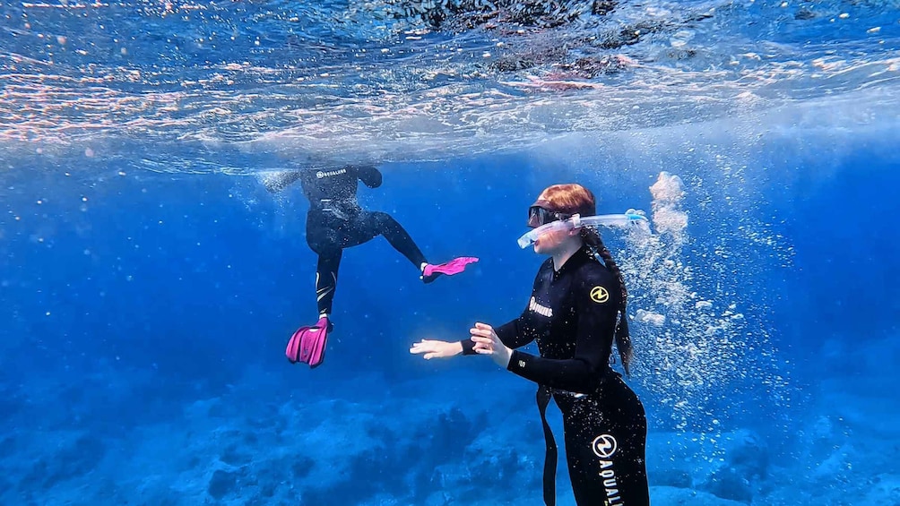 Snorkeling guided tour in beautiful Marathopoli