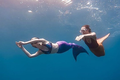 Heraklion: Tauchen und schwimmen Sie wie eine Meerjungfrau