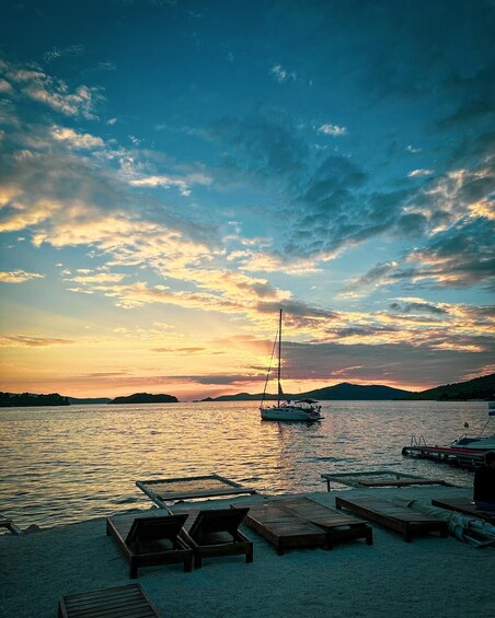 Picture 18 for Activity From Trogir: Half-Day 3-Island Boat Tour with Coffee/Water