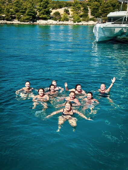 Picture 11 for Activity From Trogir: Half-Day 3-Island Boat Tour with Coffee/Water