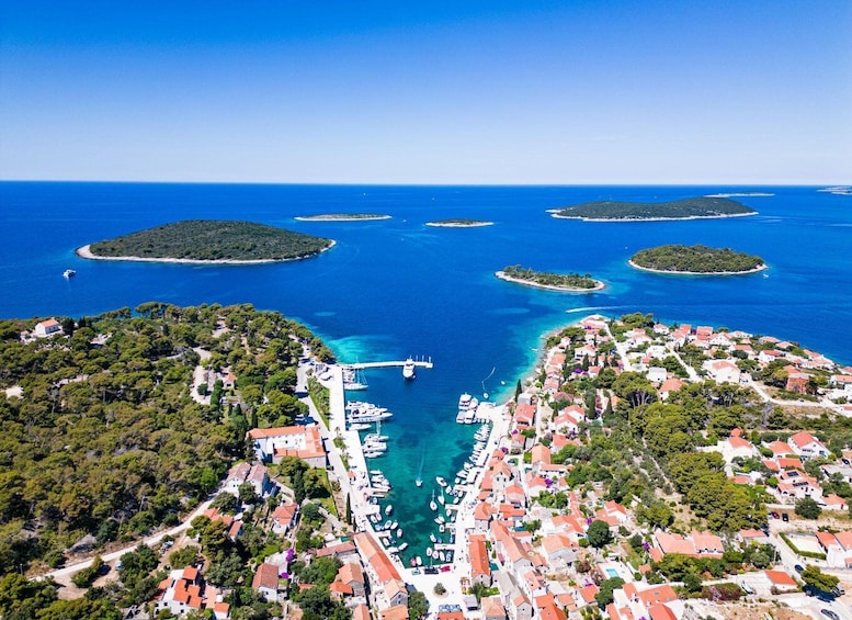 Picture 22 for Activity From Split/Trogir: Half-Day 3-Island Boat Tour with Coffee