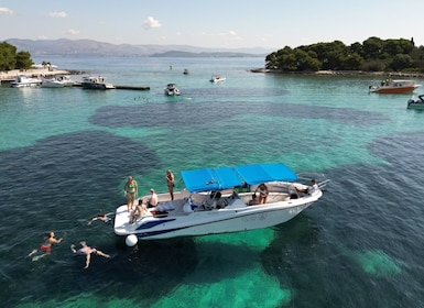 Vanuit Trogir: Halve dagtour op 3 eilanden met Blue Lagoon