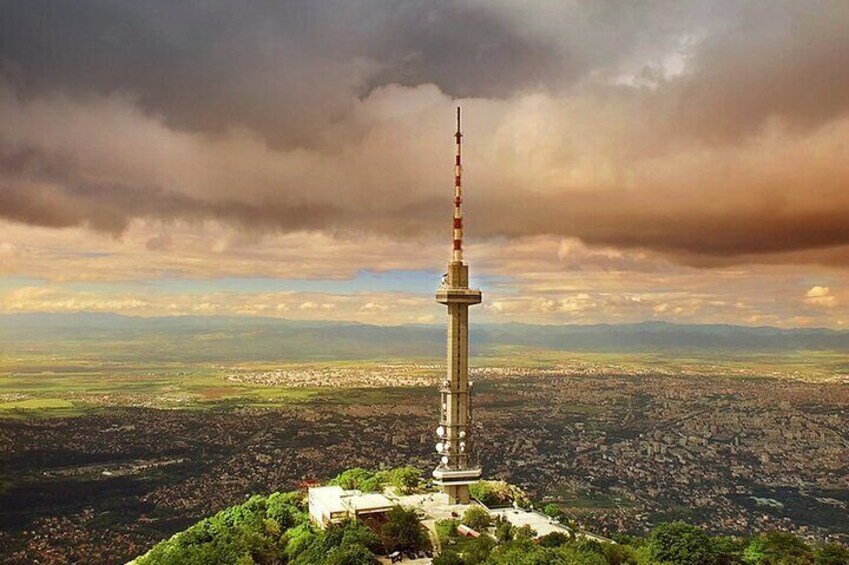 Sofia from the Top and Alexander Nevski Catherdral