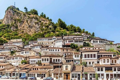 From Vlore Guided Berat Castle,Bogova Waterfall & Osum Canyon