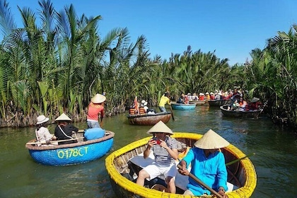 Hoi An : Cam Thanh Coconut Jungle Basket Boat & Cooking Class