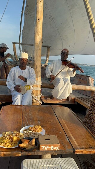 Picture 3 for Activity Stonetown: Scenic Sunset Cruise with Live Jazz