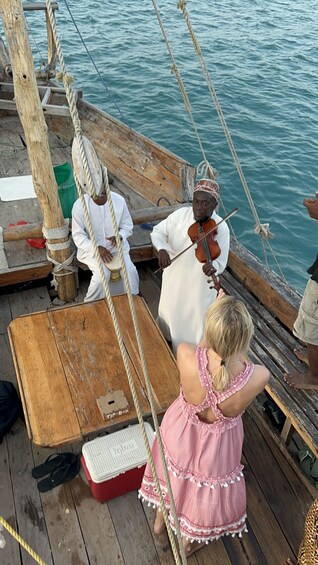 Picture 6 for Activity Stonetown: Scenic Sunset Cruise with Live Jazz