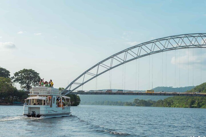 Boat Cruise on the Volta Lake to the Adomi Bridge