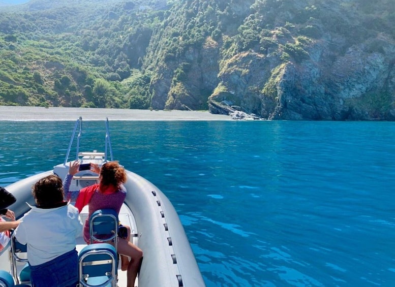 Picture 2 for Activity From Lumio: Les Agriates Desert Cruise with swimming