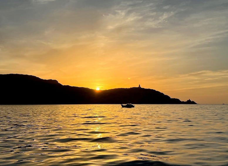 Lumio: Sunset Boat Tour in the Bay of Calvi