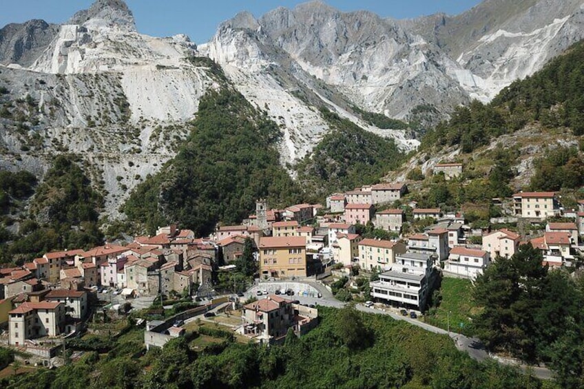 Carrara Marble Tour by van from Lucca or Pisa