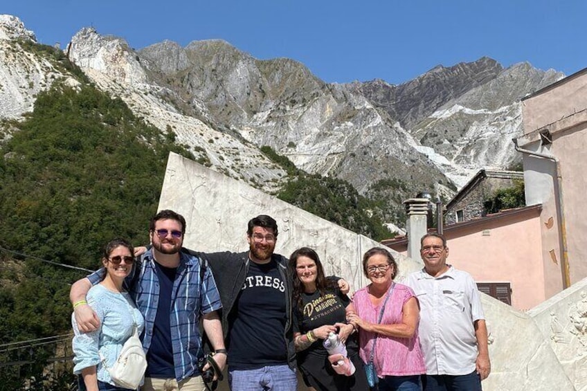 Carrara Marble Tour by shuttle from Lucca or Pisa 