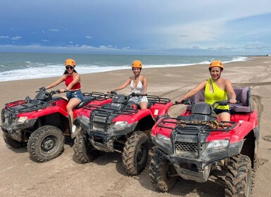 Mazatlán: Beach & Jungle ATV Tour lounaalla ja tequilan maistelulla