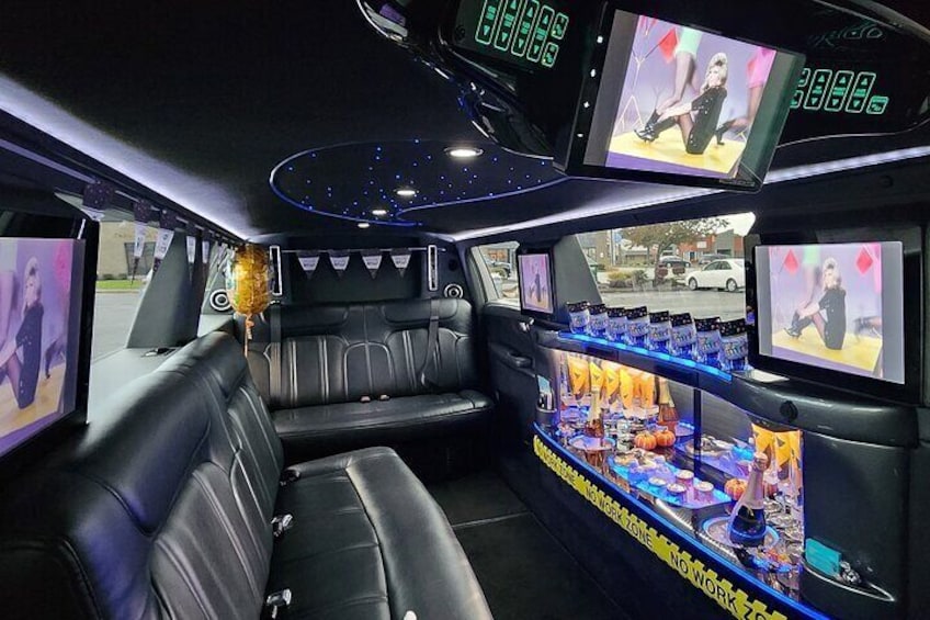 Some Picks of inside the Limo