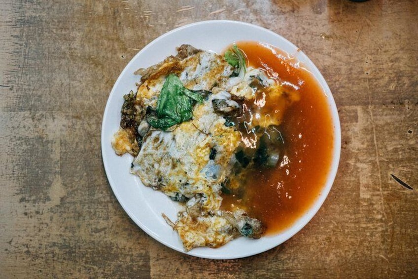 Best Oyster omelette in the city