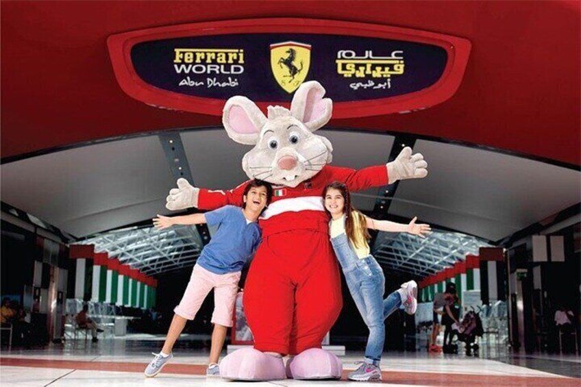 Ferrari World Entrance ticket with Rides