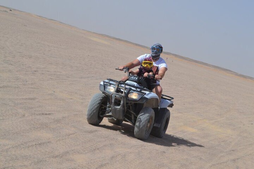 3 Hours Safari by ATV Quad Bike & Camel Ride Transfer to El Gouna