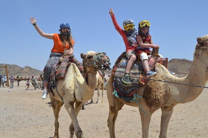 3 Hours Safari by ATV Quad Bike & Camel Ride Transfer to El Gouna