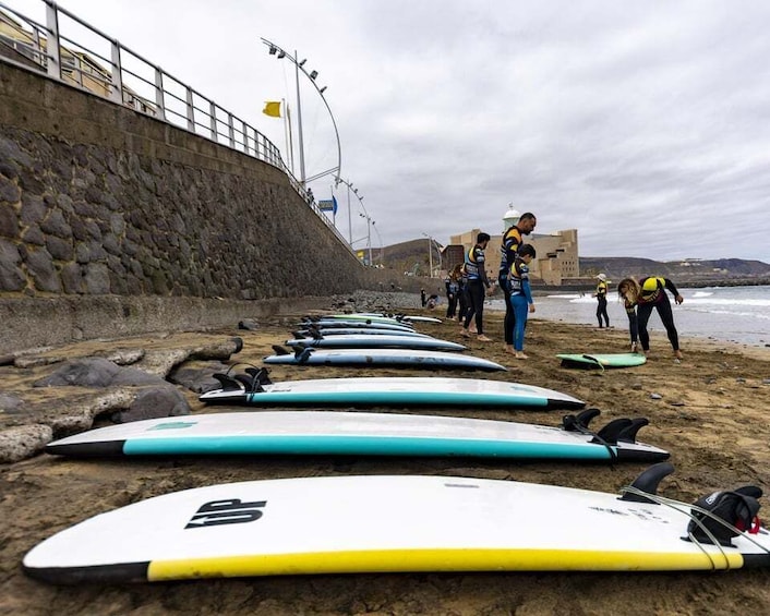 Picture 2 for Activity Surf lessons in Las Canteras Beach