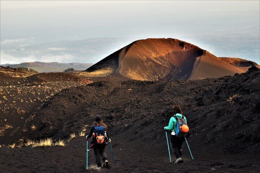 Etna Morning or Sunset - Trek & Lava Tunnel with Gear