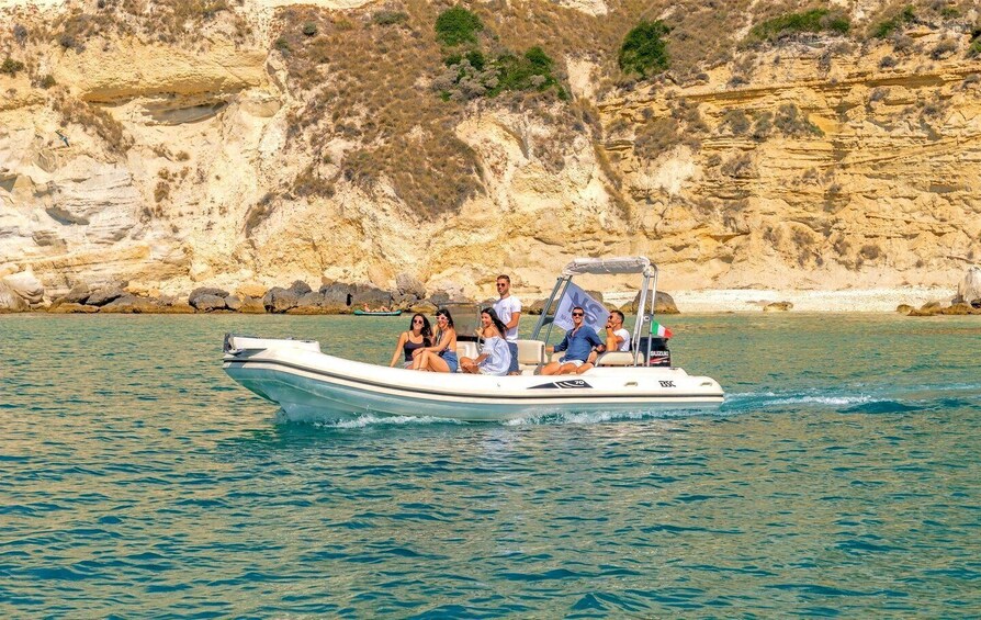 Picture 9 for Activity Cagliari: Boat Tour with 4 Swim Stops, Snorkeling & Prosecco