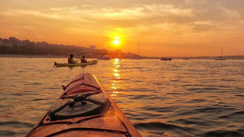 Picture 1 for Activity Portland, Maine: Sunset Kayak Tour with a Guide