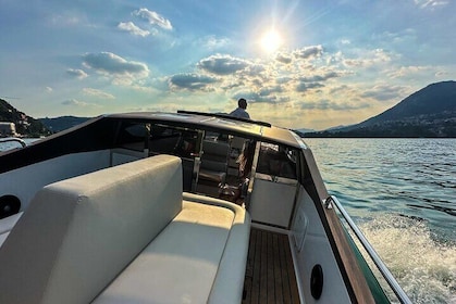 Private Luxury Limousine Taxi Boat Tour on Lake Como