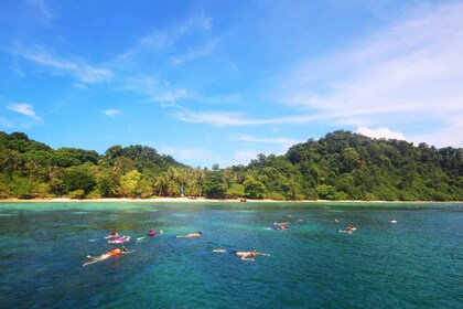 Depuis Koh Lanta : Excursion sur les 4 îles de Trang avec repas et baignade