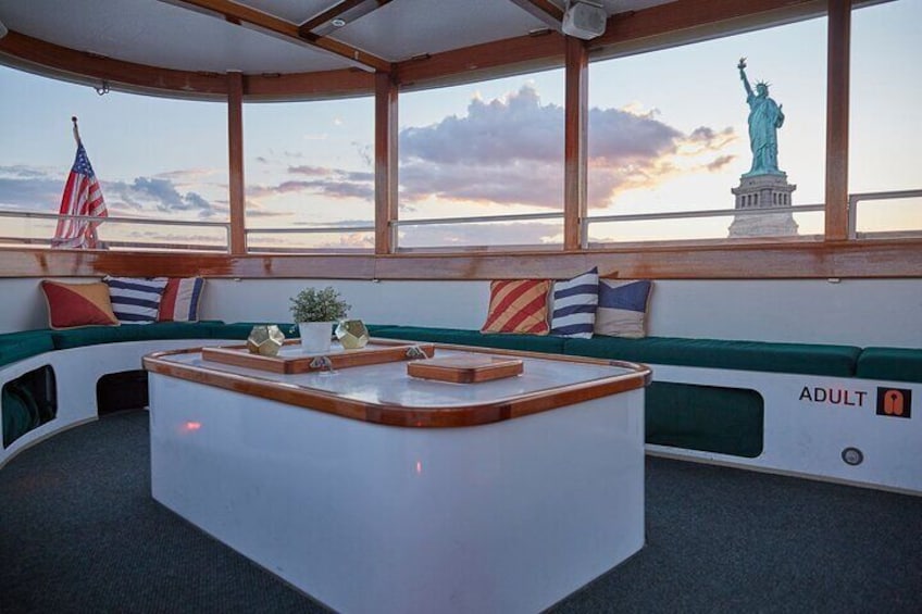 New York City Sunset Cruise on Small Yacht