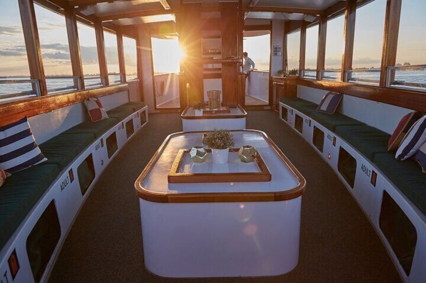 New York City Sunset Cruise on Small Yacht