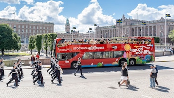 Red Sightseeing Stockholm Hop-On Hop-Off Bus & Boat Option