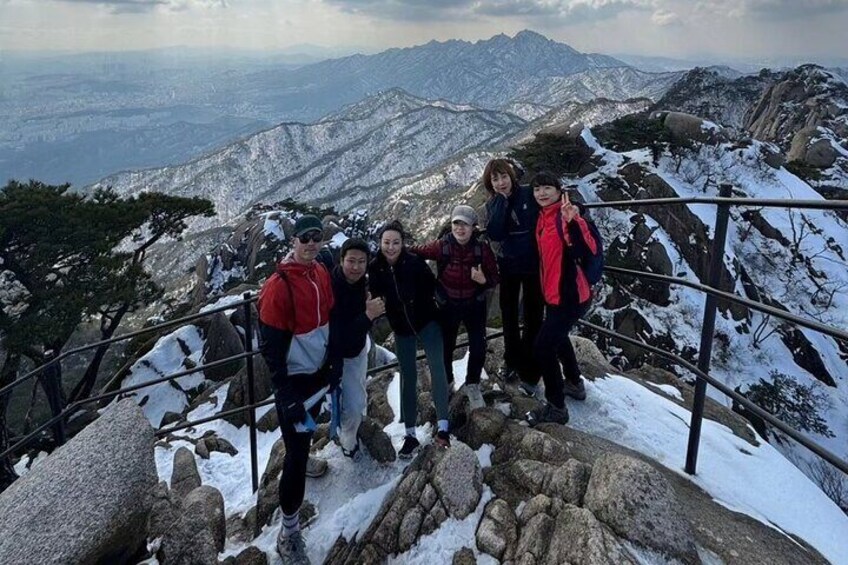 Hiking in Bukhansan National Park